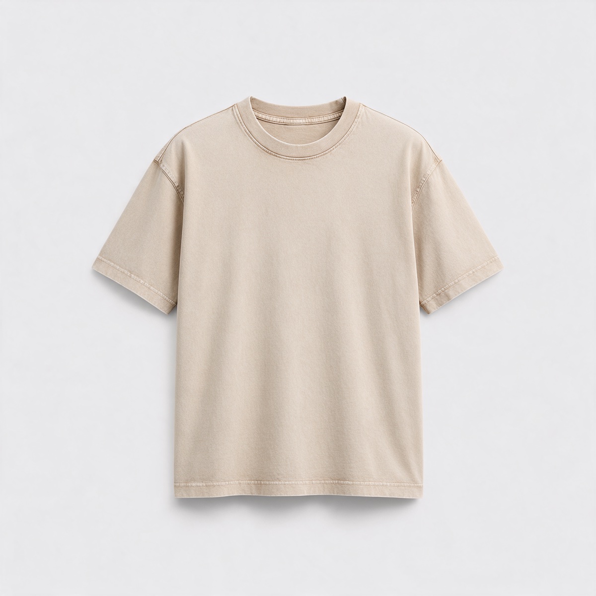 Vintage Washed Tee in sand